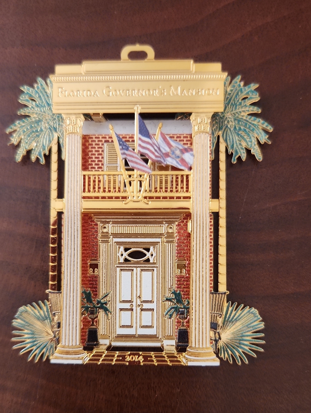 2014 Florida Governor's Mansion Christmas Ornament